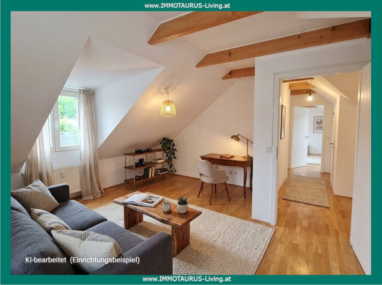 Top investment opportunity in Graz-Gösting: Rented 3-room apartment under 1,900 €/m²