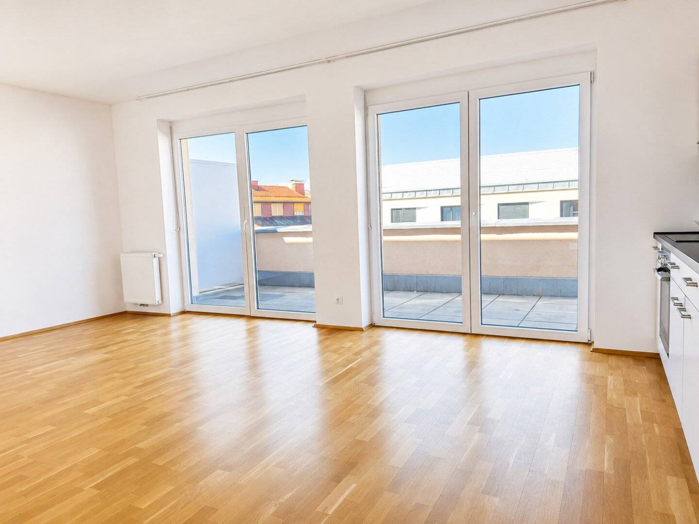 EINMALIGE Penthousewohnung mit 3 Zimmern, 50m2 Dachterrasse und Tiefgarage