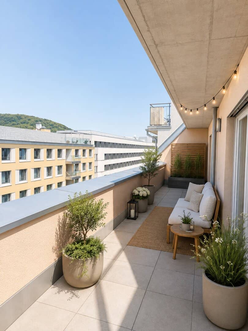 EINMALIGE Penthousewohnung mit 3 Zimmern, 50m2 Dachterrasse und Tiefgarage