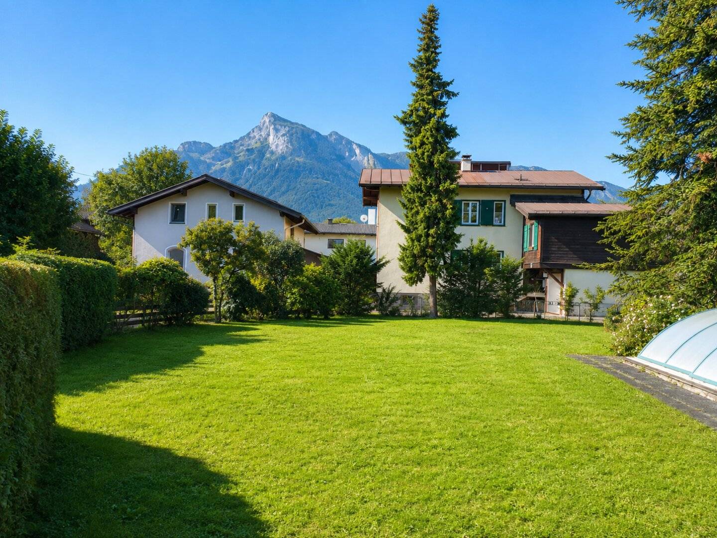 Plot in prime location Salzburg Leopoldskron with Untersberg view
