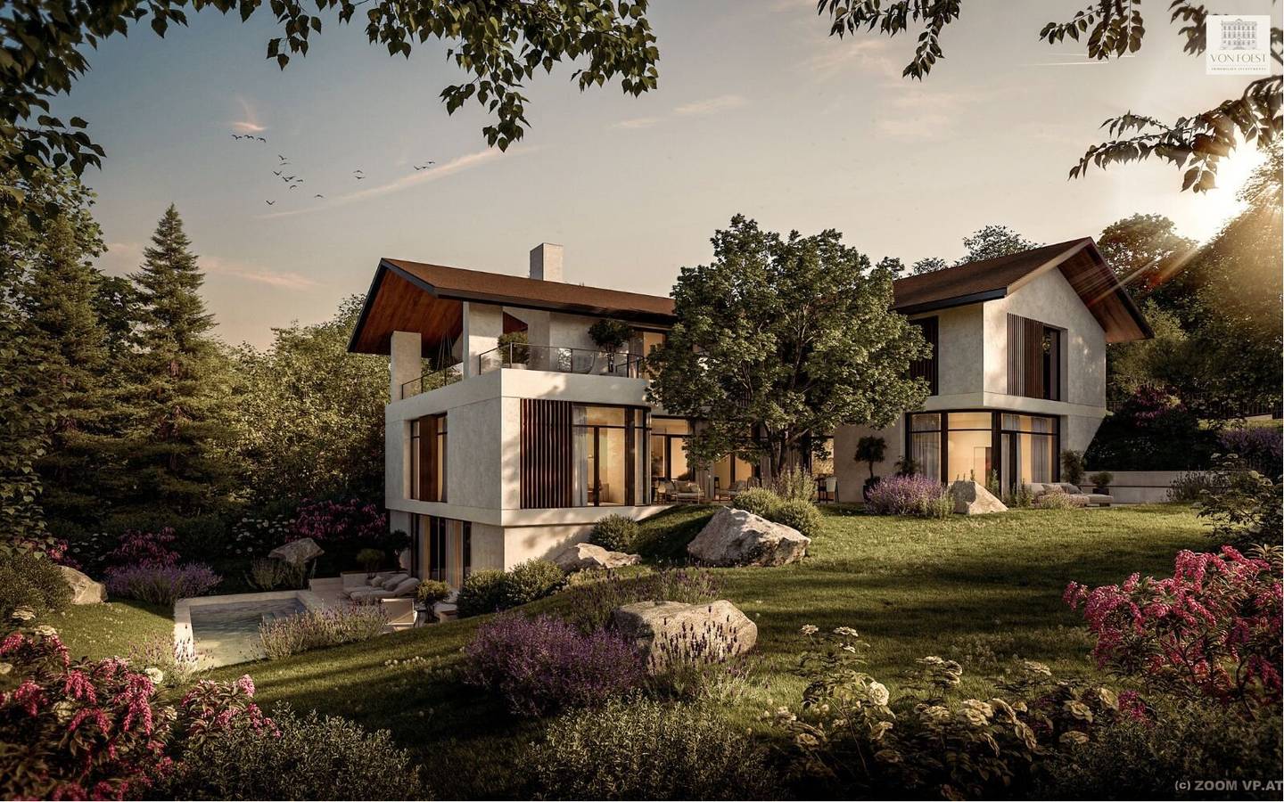 Architektur im Einklang mit der Natur  - OBER ST. VEIT - Erstbezug nach Sonderwunsch