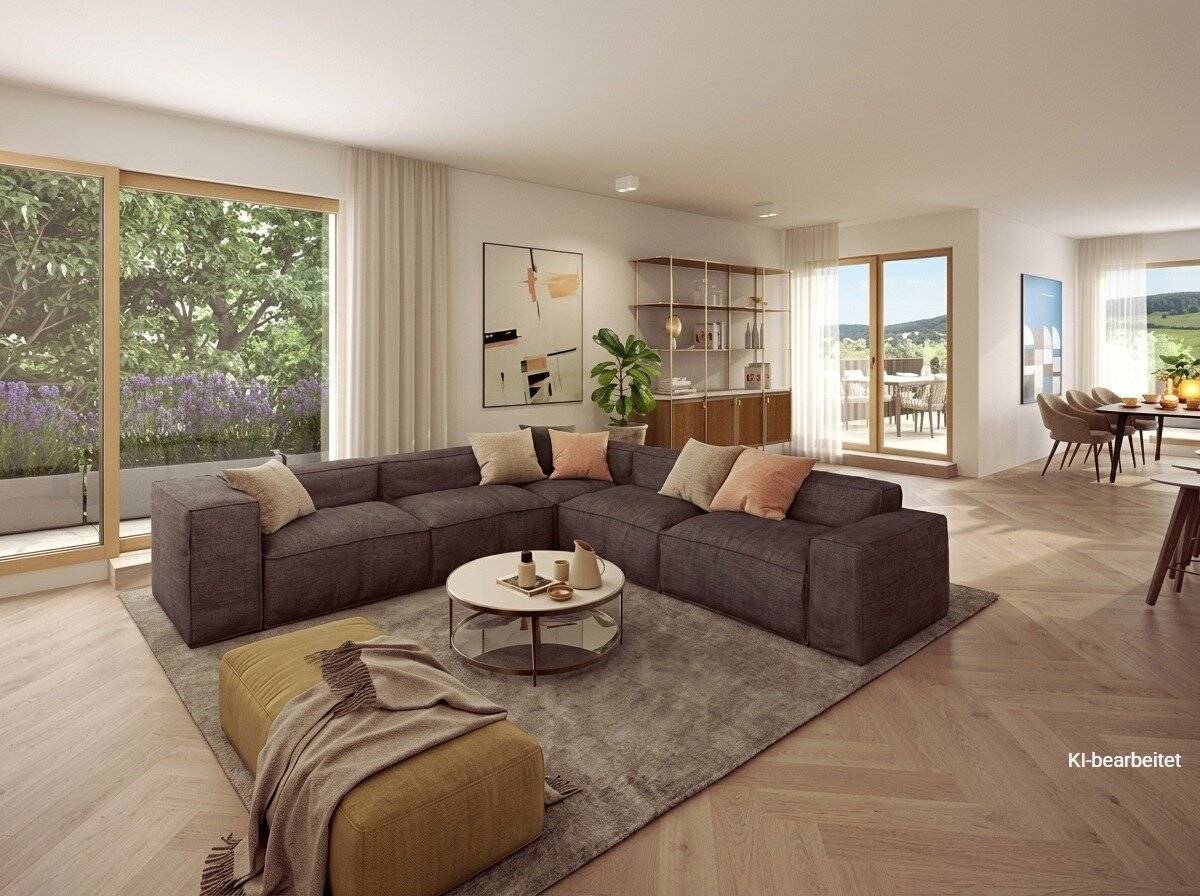 Gartenwohnung im 1. OG
