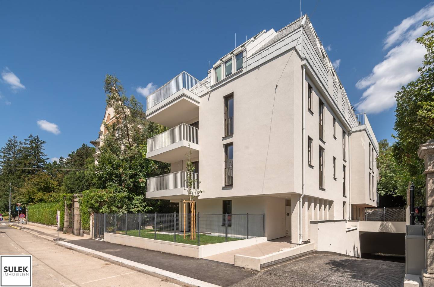 Project VILLMA: 7 exclusive residential units with balcony garden terrace First occupancy