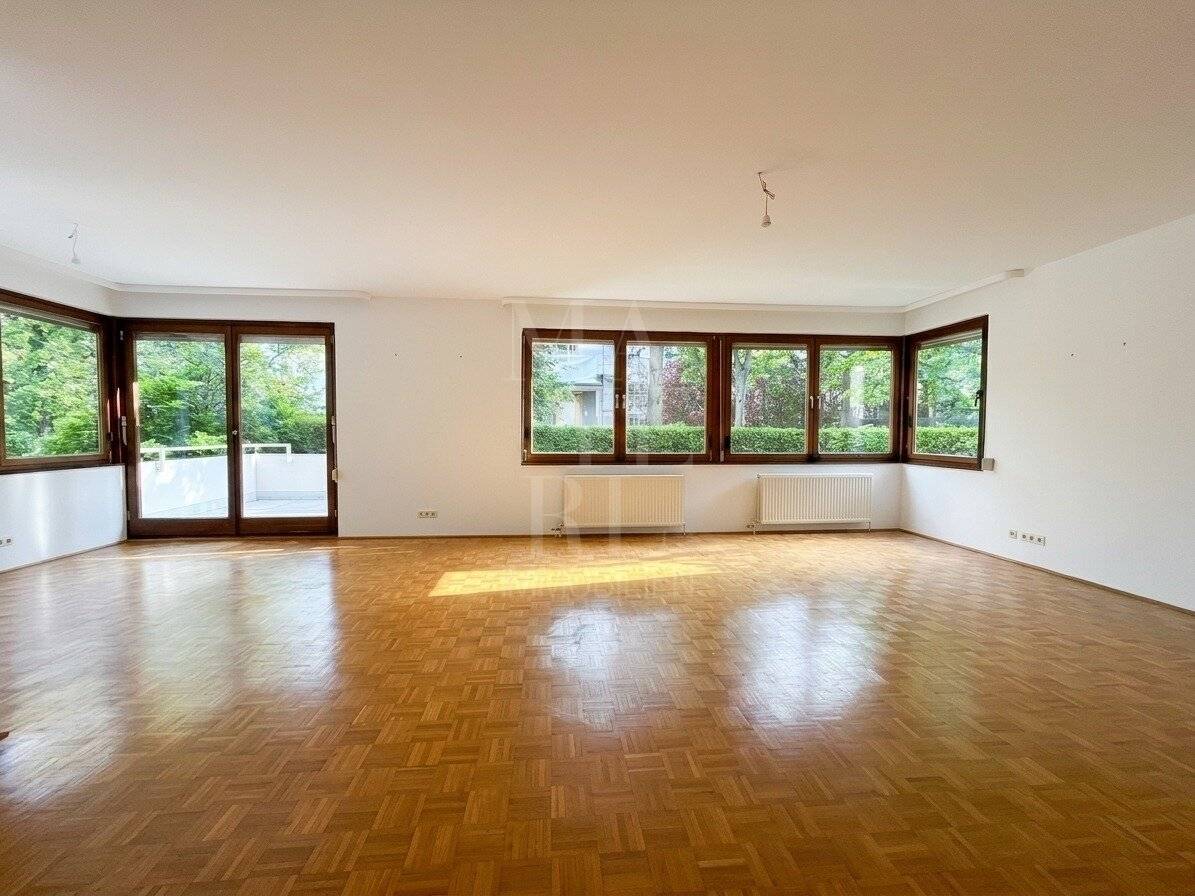 4-Zimmer-Gartenwohnung im Türkenschanzcottage - Raumhöhe 2,80 m