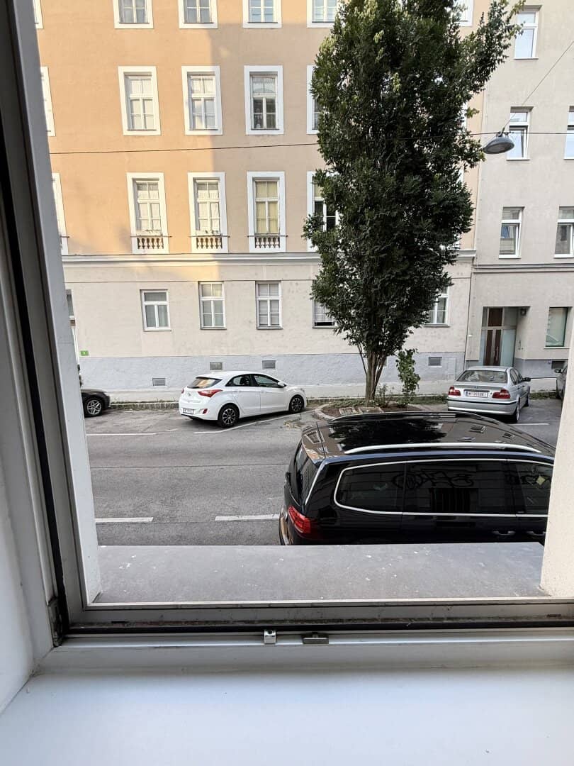 Blick aus dem Fenster