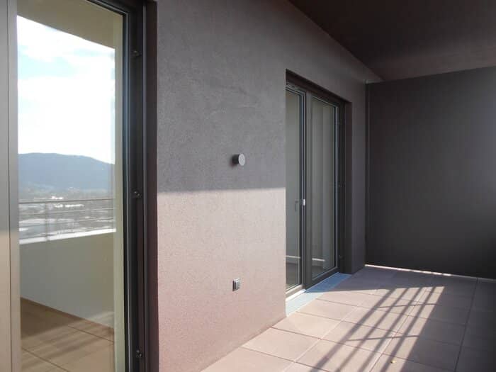 Q5 am PARK great view 16th top floor 2-room apartment with 12 m² east balcony