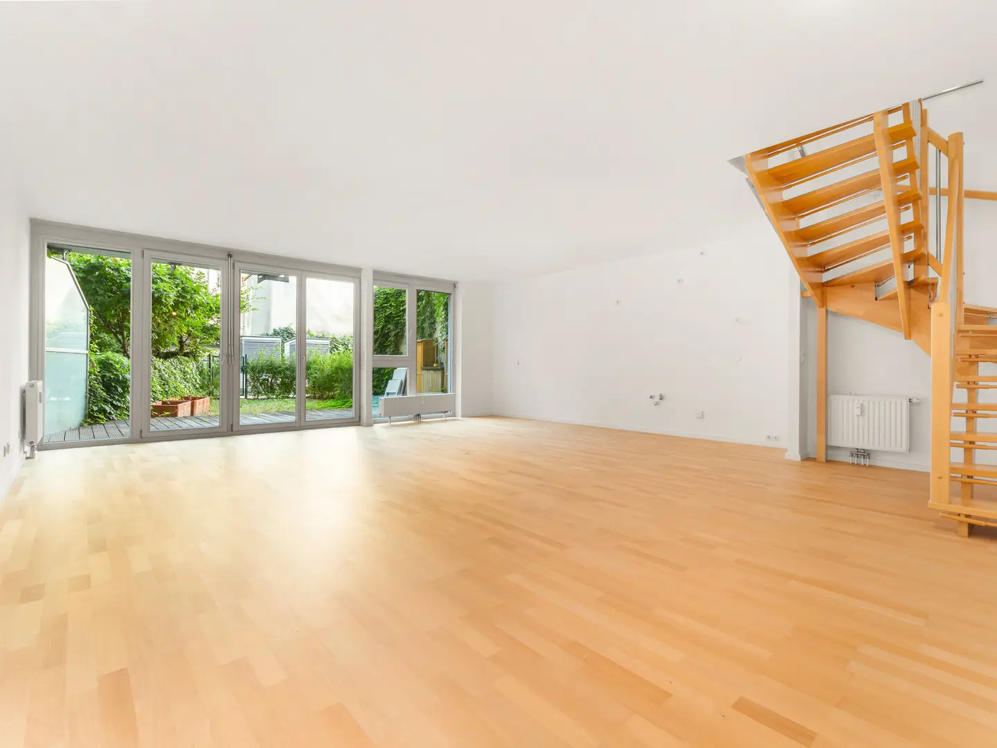 Maisonettewohnung mit Privatgarten und Terrasse