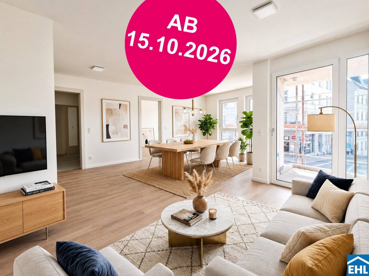 Äußere MAHÜ | First occupancy from 15.10.2026 | Green living with outdoor space included