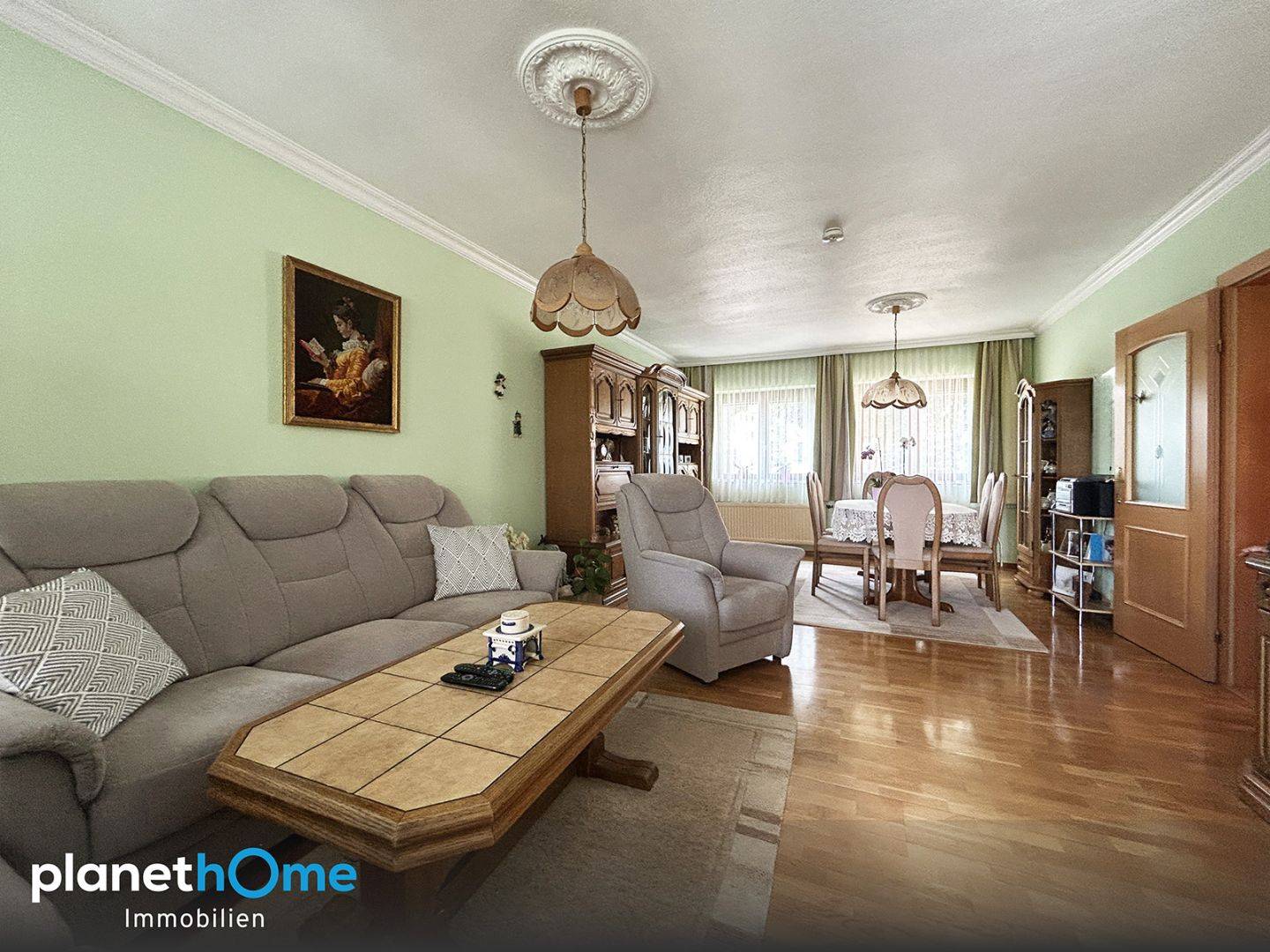 Harmonisches Zuhause mit sonnigem Garten Familienwohnung