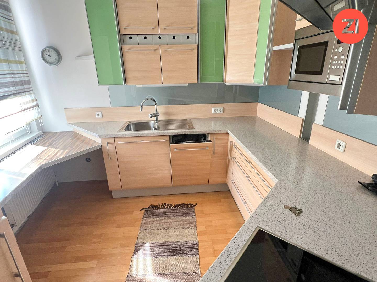 Wohnung in zentraler Ruhelage mit Terrasse und Einbauküche