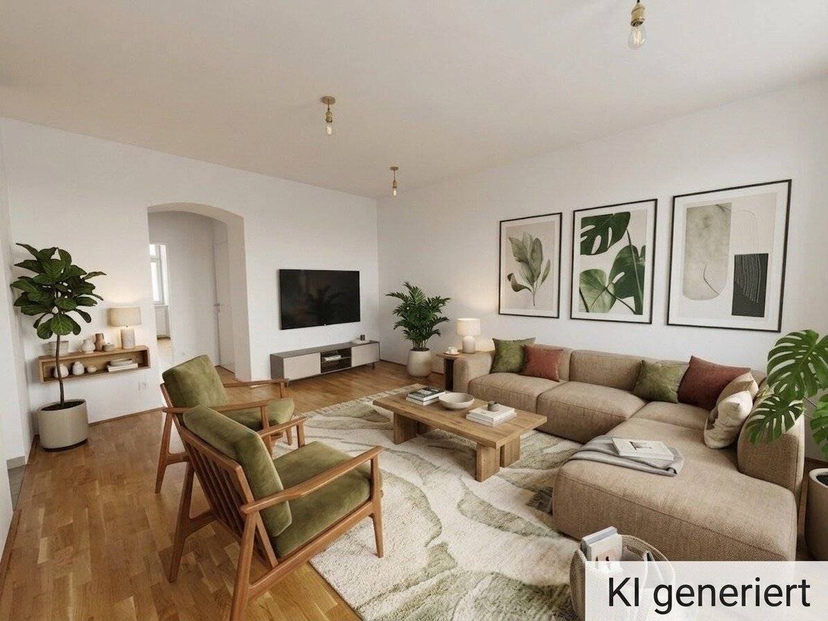 1210! Like-new 3 room apartment with large balcony