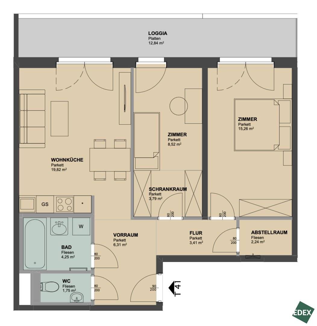 Floor plan 1