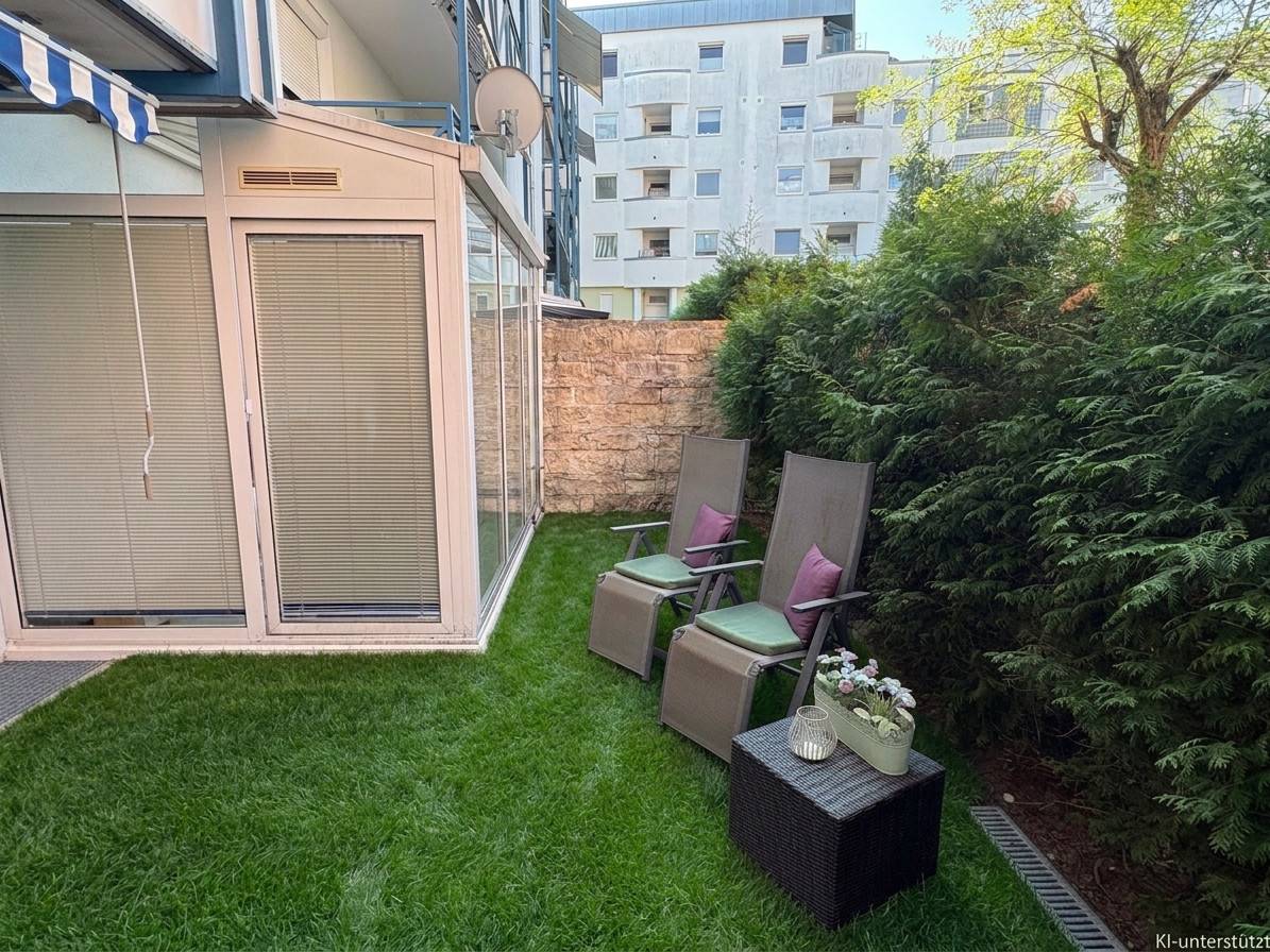 Ground floor apartment with conservatory and terrace