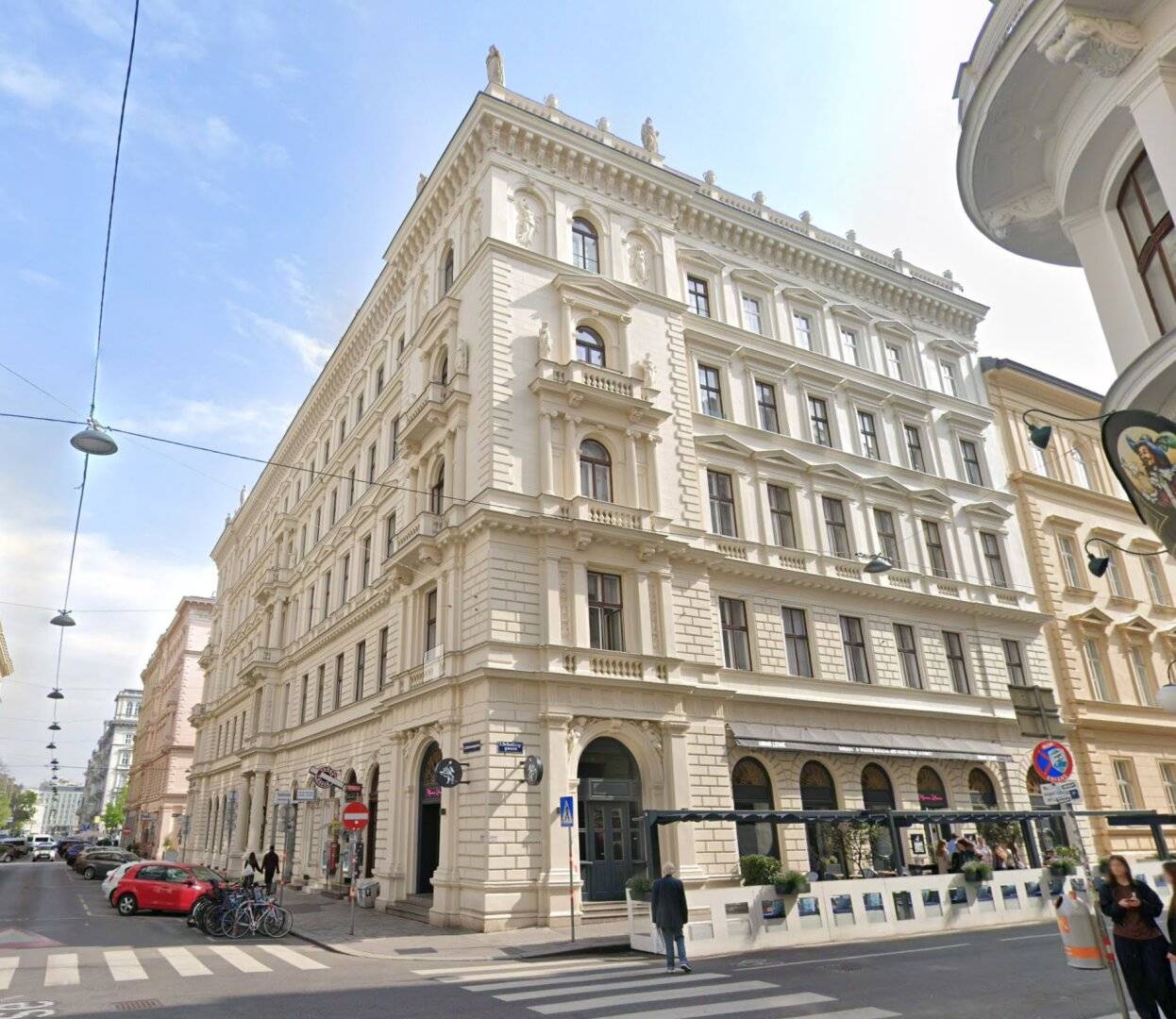 Street-level premises in premium location