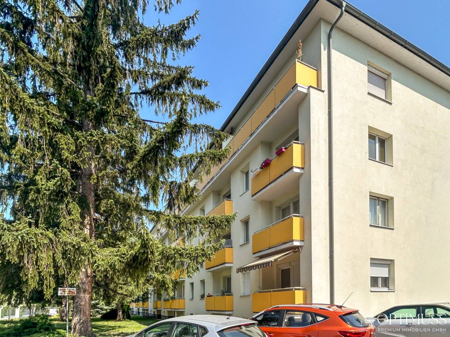Attraktive 2-Zimmer-Eigentumswohnung mit Balkon in begehrter Grünruhelage von Baden nahe Rosarium!