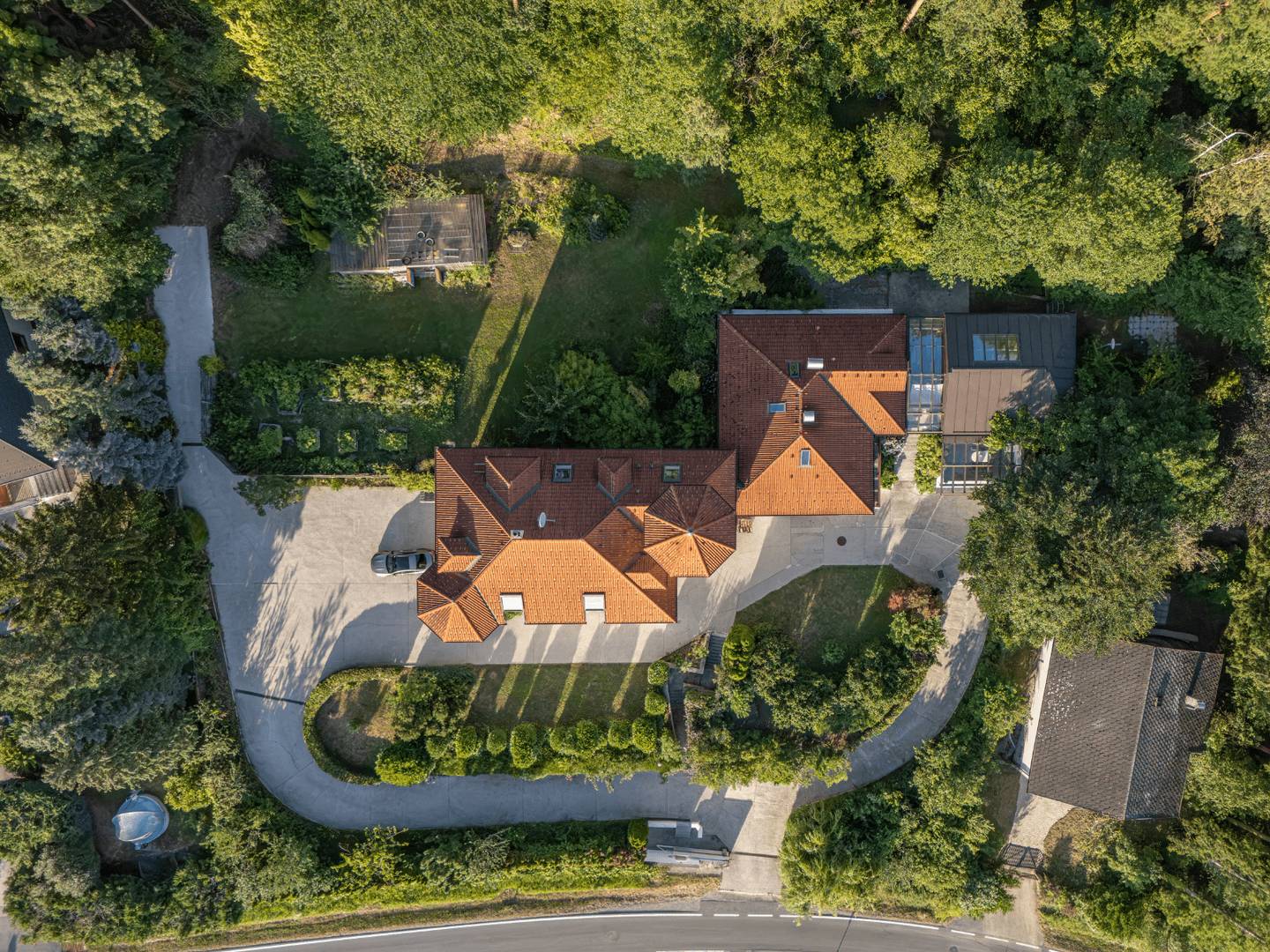 Bergpanorama Refugium mit privatem Wald Ferienwohnung