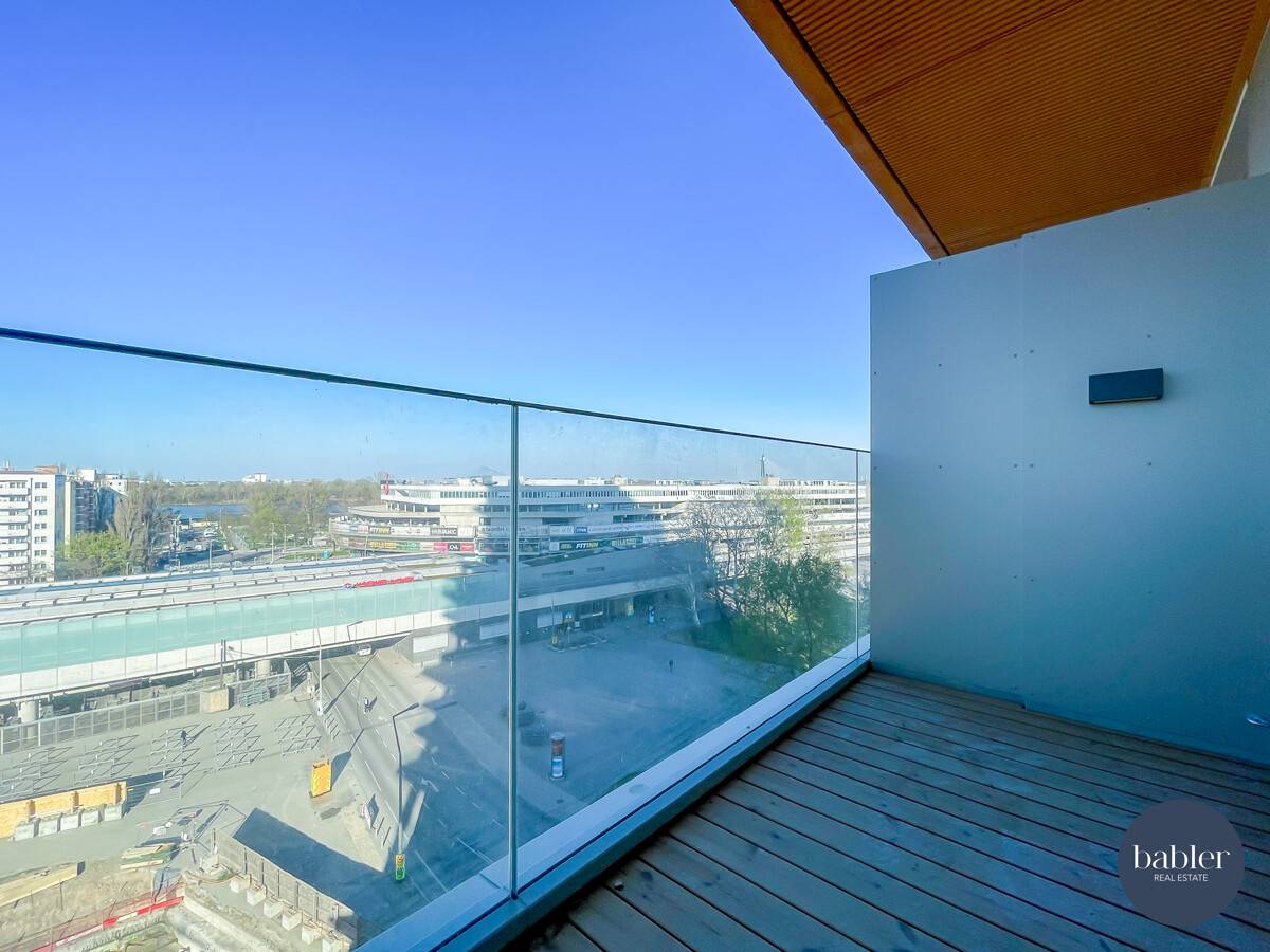 Wohnung mit Balkon und Grünblick nahe Prater