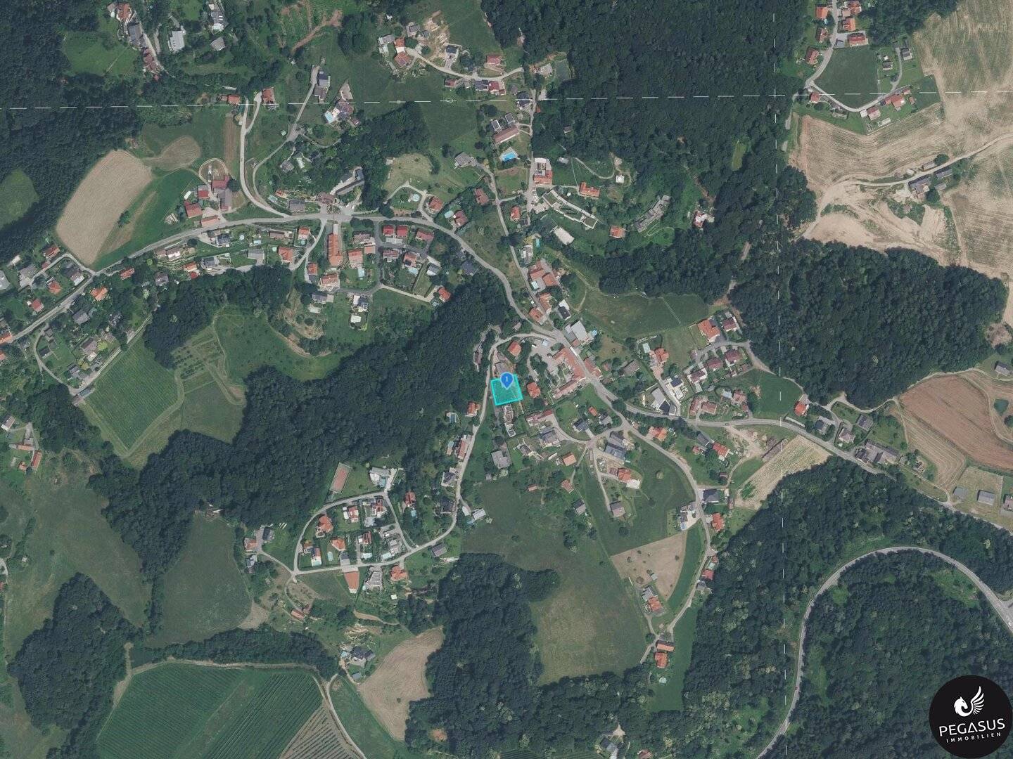Dreamlike view near Graz – Building plot approx. 944 m²