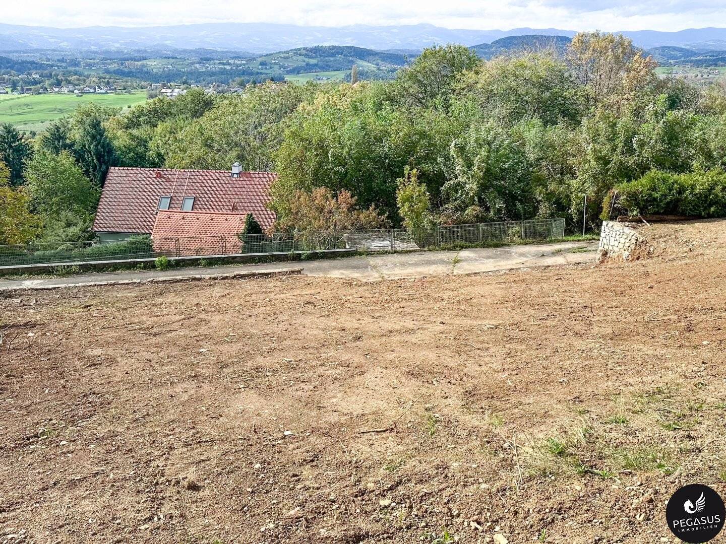 Dreamlike view near Graz – Building plot approx. 944 m²