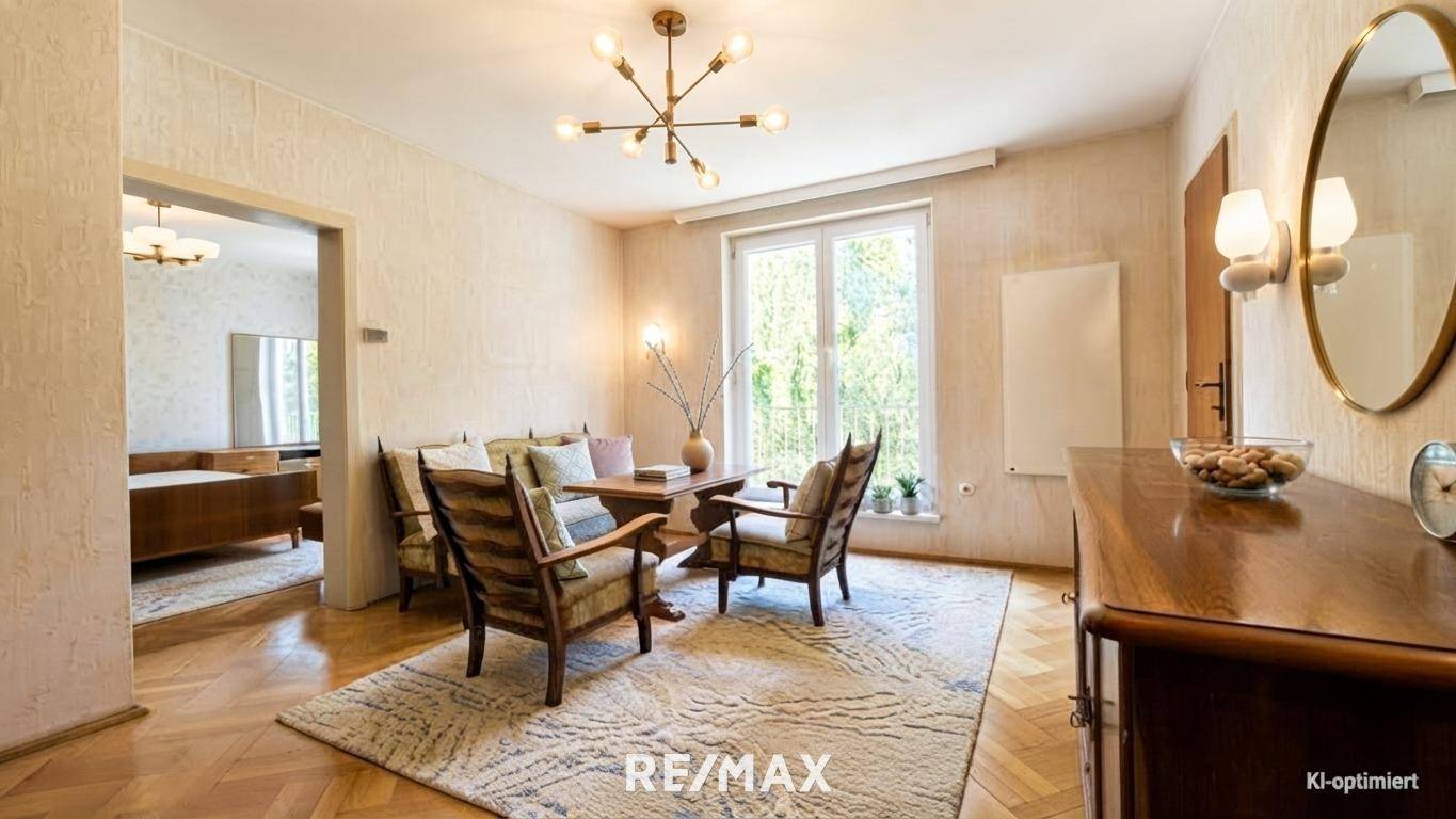 Helle Wohnung mit Lift und französischem Balkon