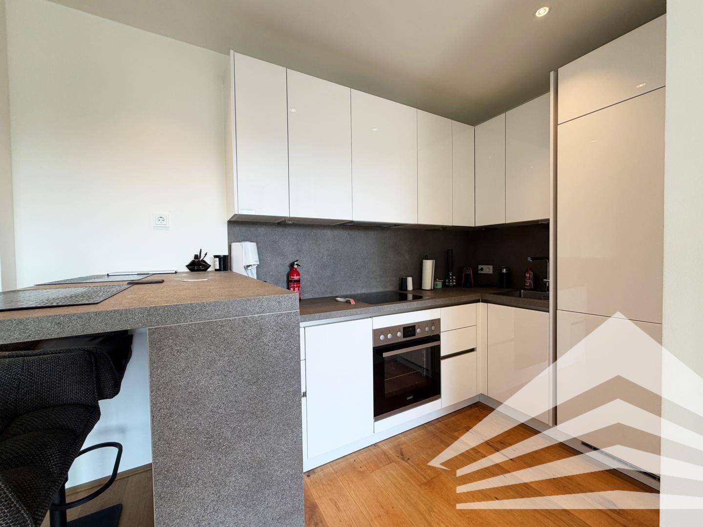 Fully furnished premium apartment in university quarter with south balcony