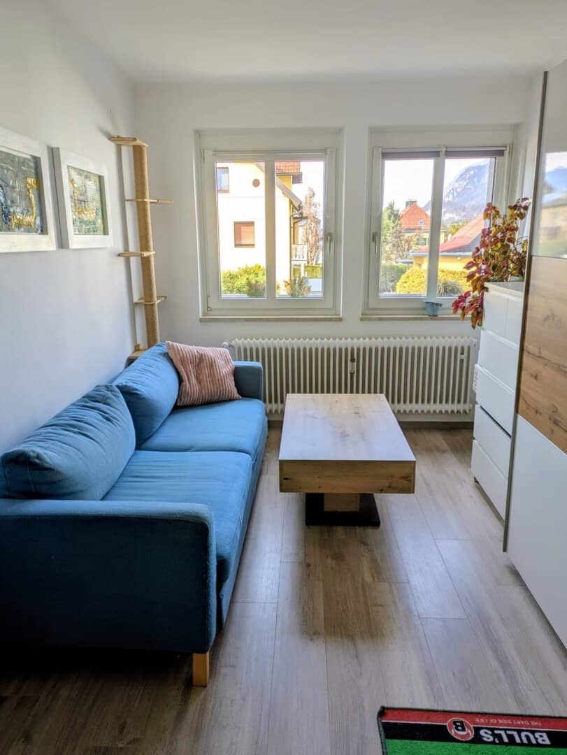 Charming 3-room apartment with two balconies and great mountain view in Gödersdorf