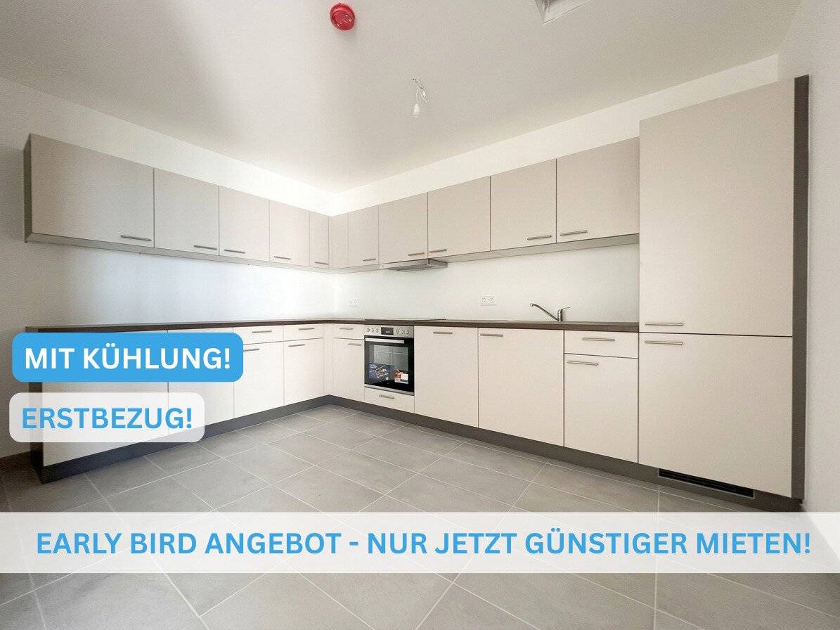 Spacious and cooled 3-room apartment with top connection to U4/U6 First occupancy