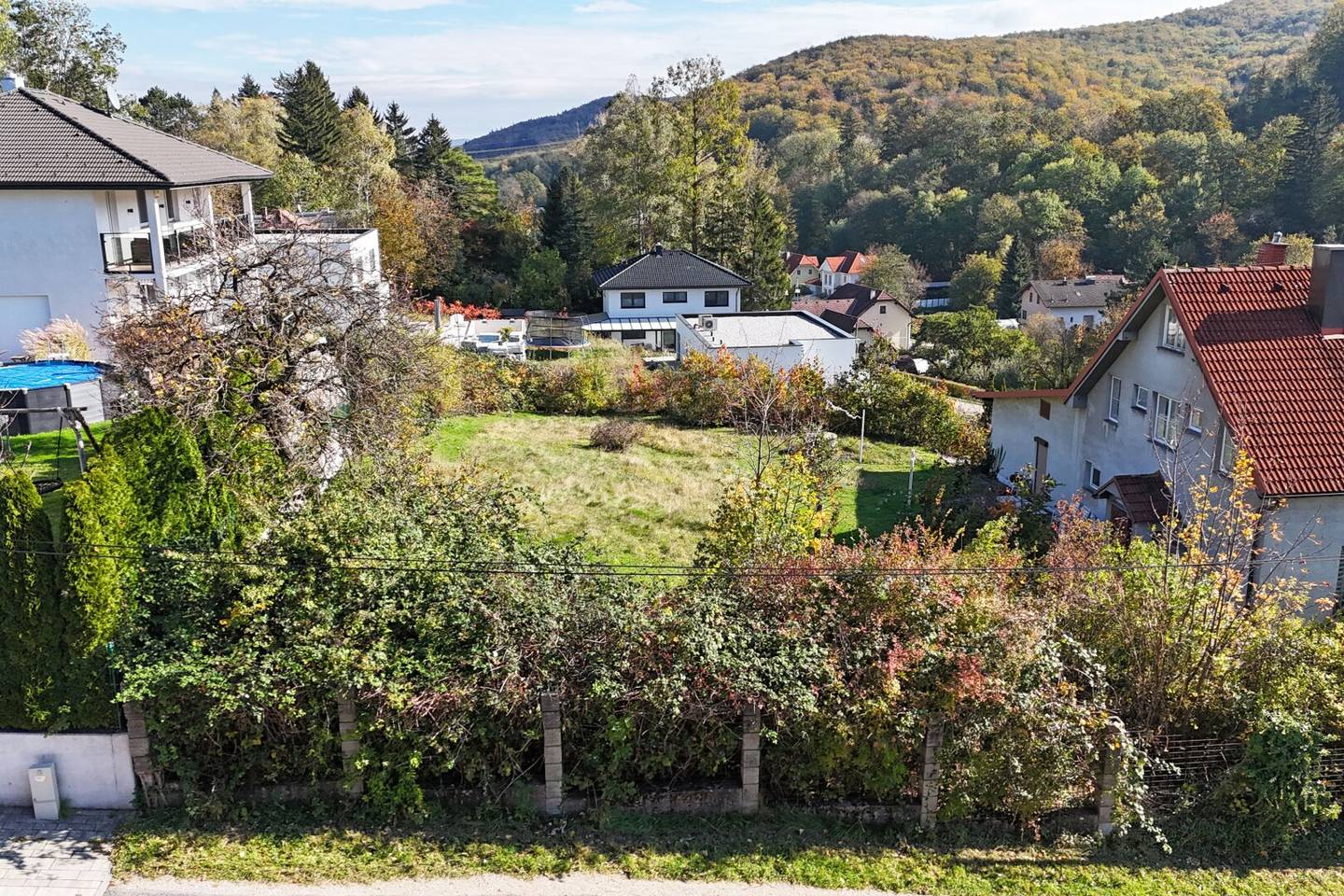 Sonniges Baugrundstück in traumhafter Südlage in Pressbaum