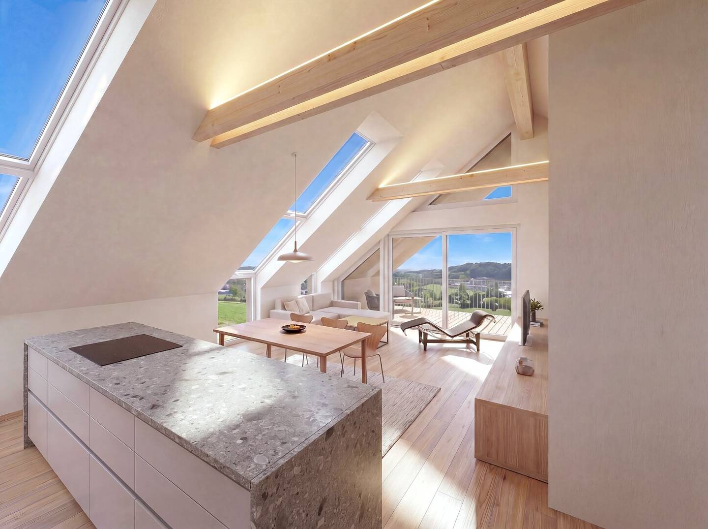Penthouse Wohnung (Haus 2)