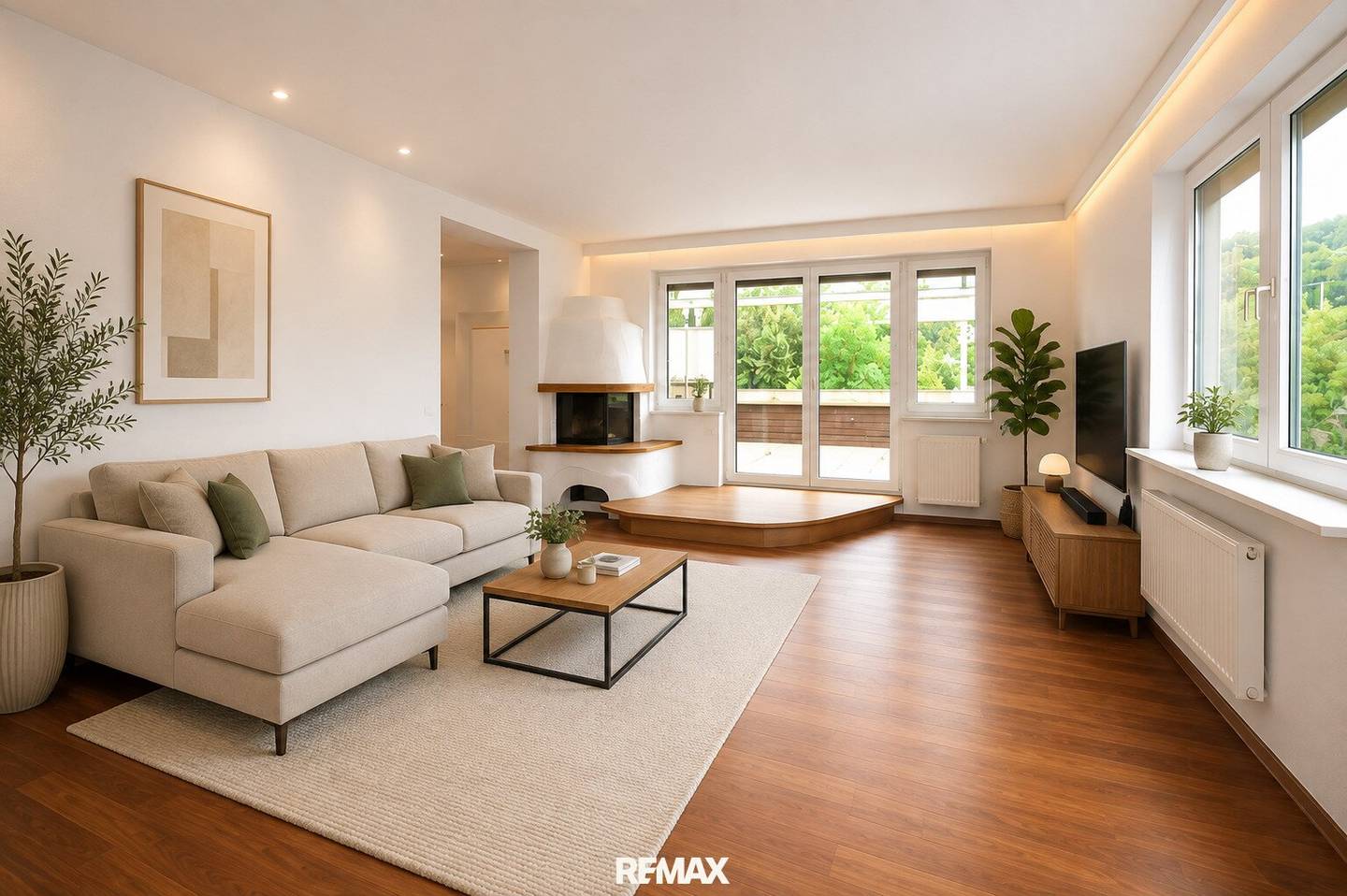 Spacious residential dream with large sun terrace and green view