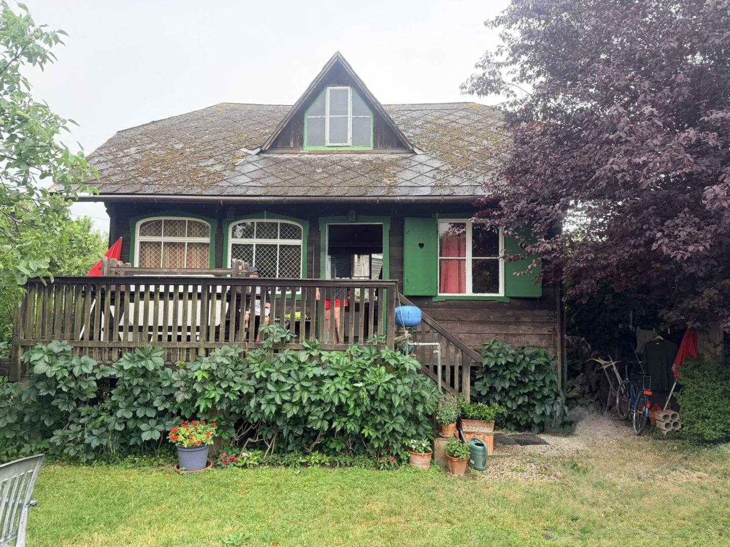 Sommertraum an der Donau: Unvergleichliches Naturparadies mit historischem Stelzenhaus auf ca. 900 m² Grund in Klosterneuburg
