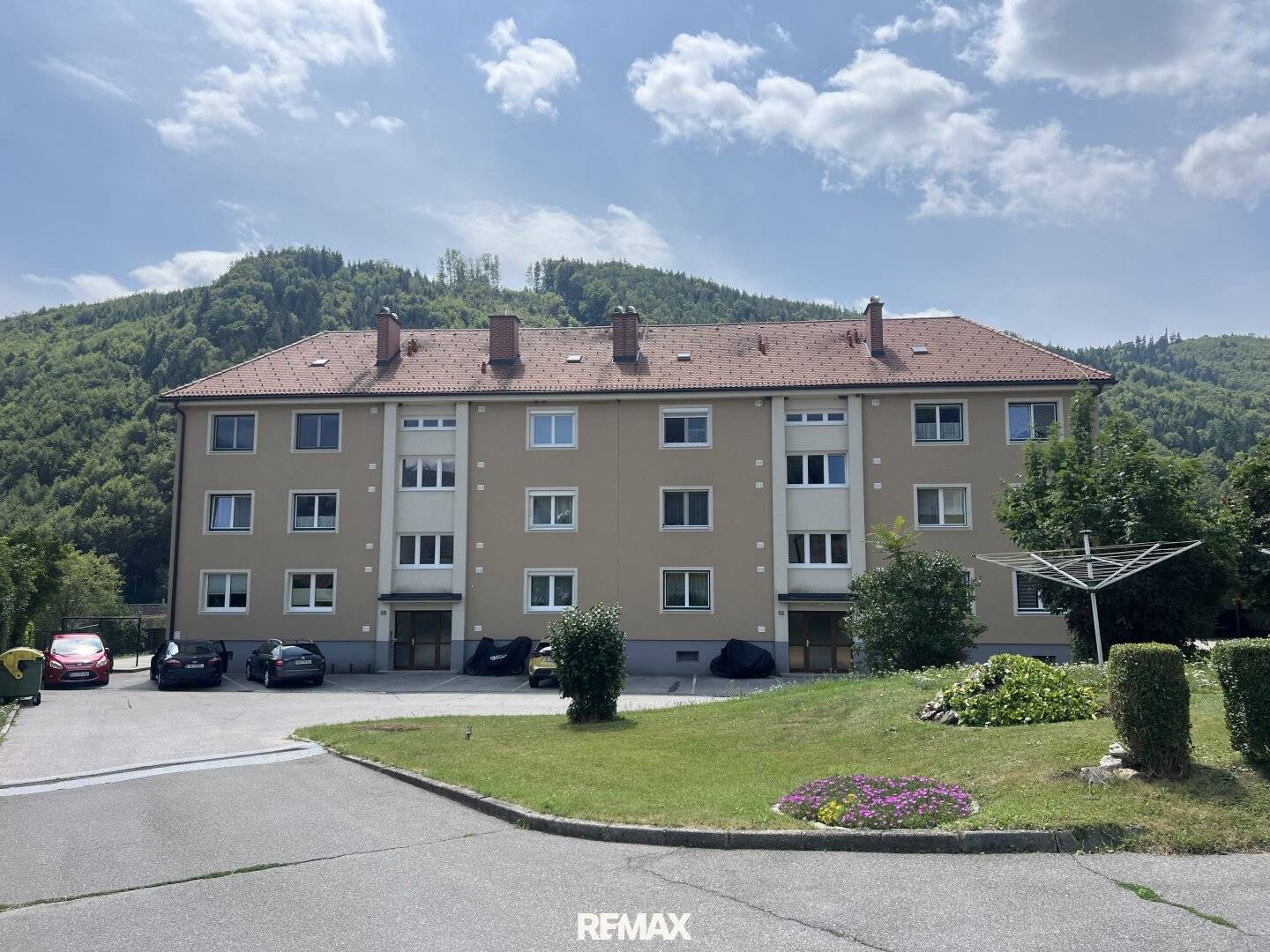 Bright, quiet 3-room apartment in Frohnleiten