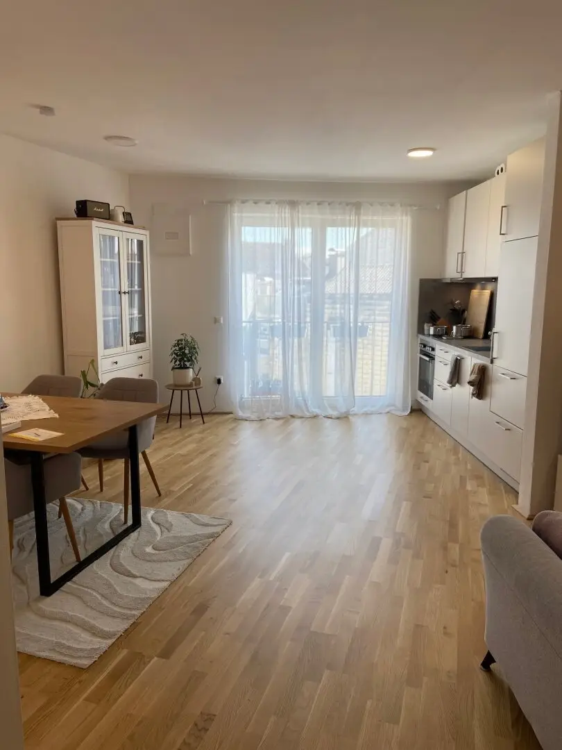 Modern 2-room new build apartment with furnished kitchen in the center of Ried im Innkreis