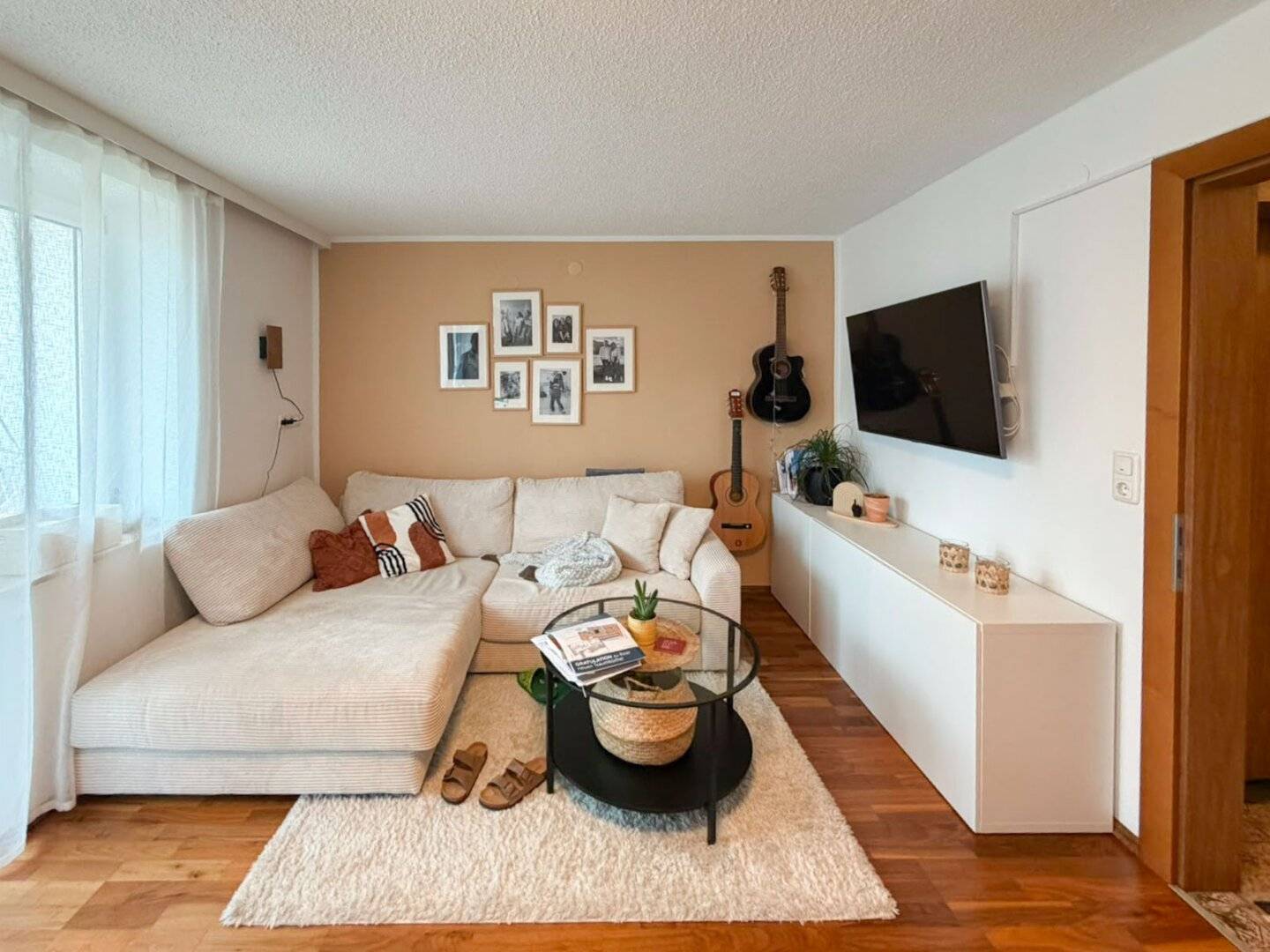 District Rohrbach: Cozy 2-room condominium with balcony on the 1st floor