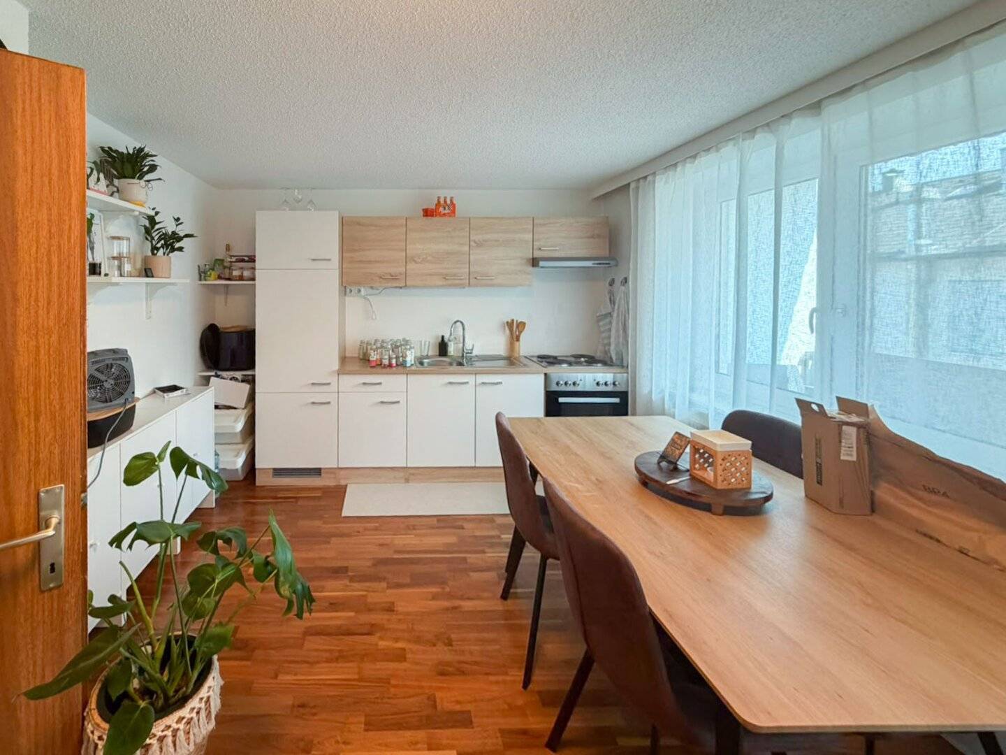 District Rohrbach: Cozy 2-room condominium with balcony on the 1st floor