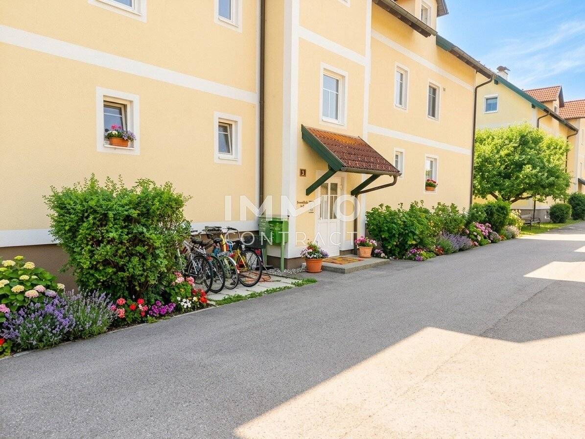 Well laid out 3-room apartment 55m² - Garden &amp; swimming biotope in Petzenkirchen/Breiteneich','de is omitted'
