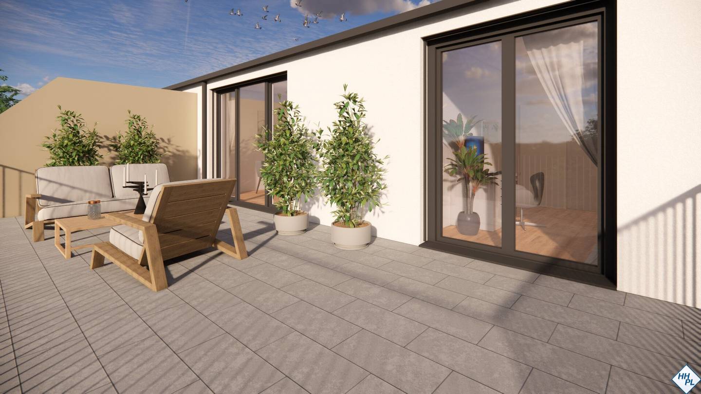 traumhafte Dachgeschoßwohnung mit 29 m² Balkon!