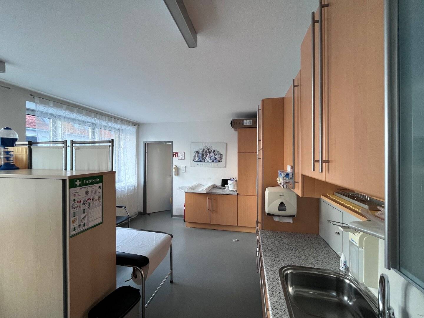 Fully equipped practice in the center of Gallneukirchen