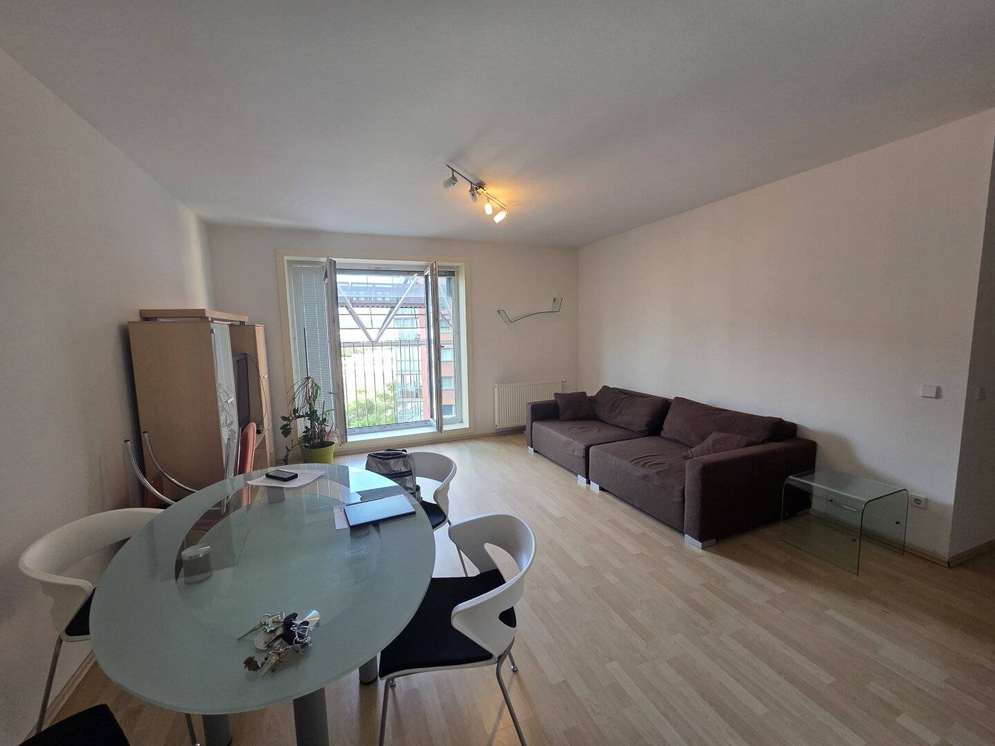 Hochwertig eingerichtete Wohnung mit französischem Balkon