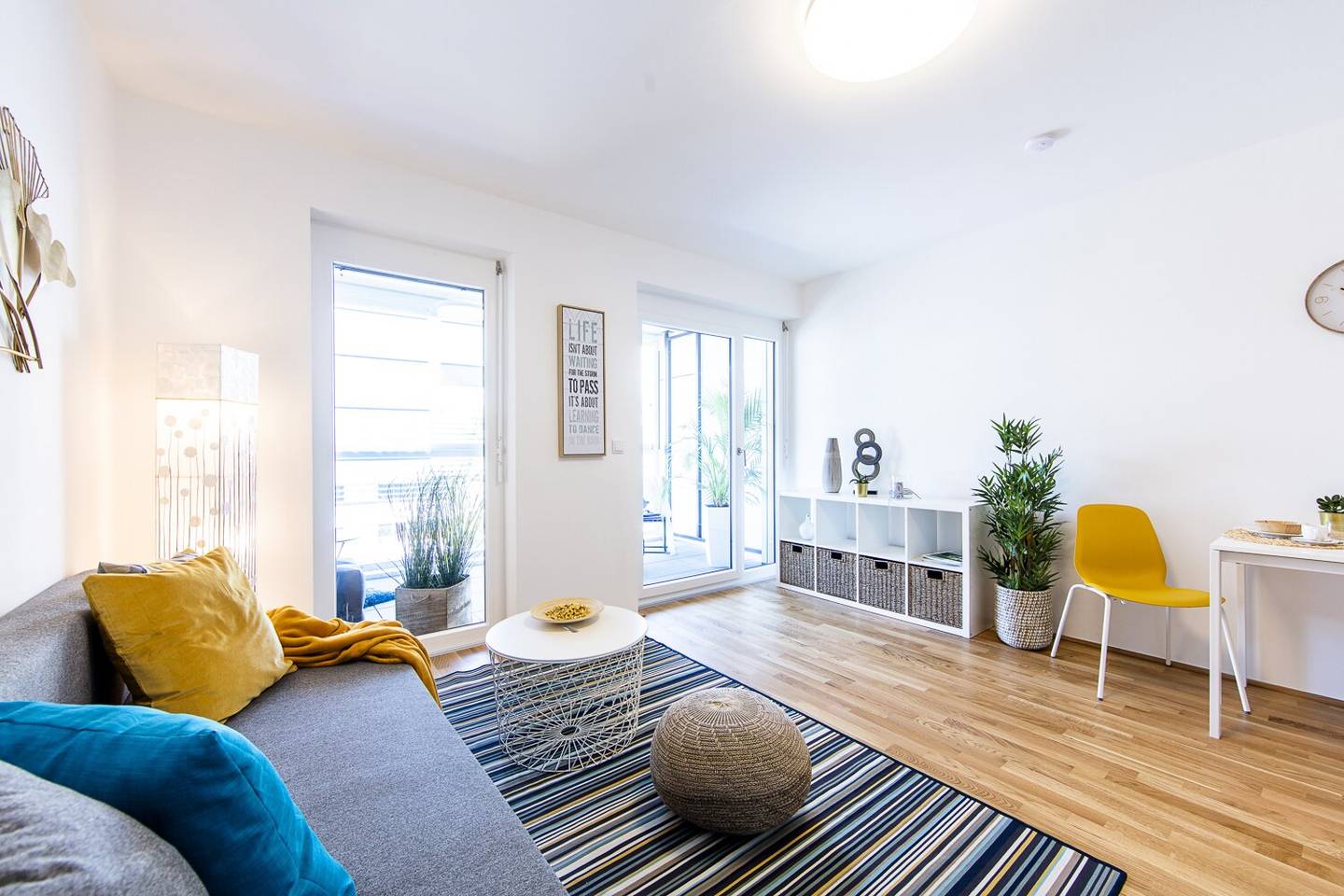 Investor hit in the Brauquartier - 2-room investment apartment with loggia and underfloor heating 3.62% yield