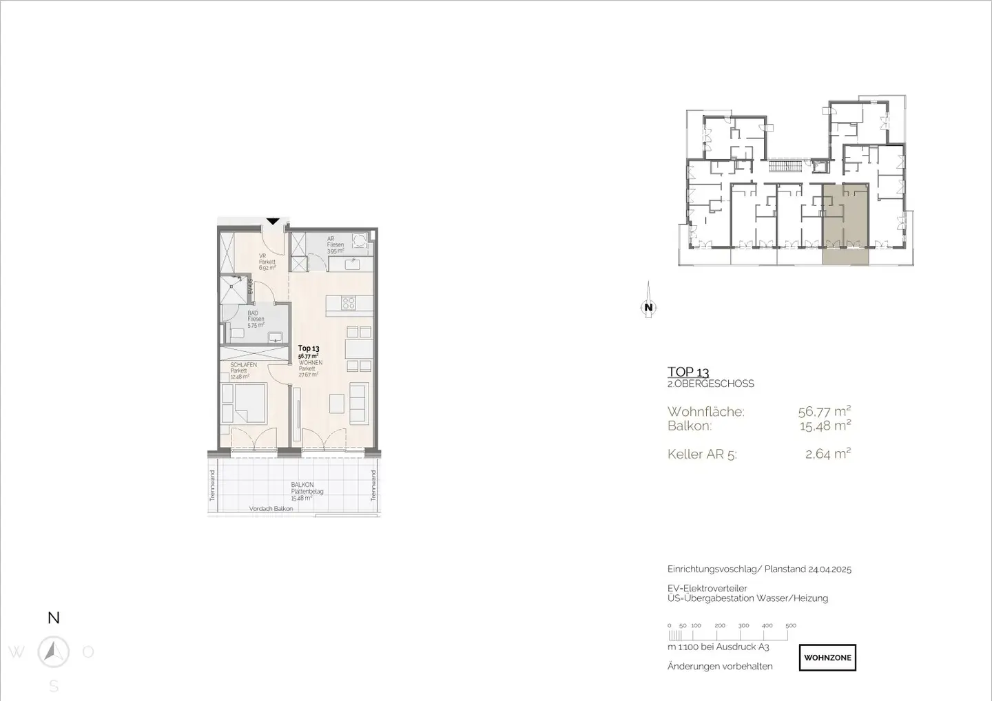 Moderne 2-Zimmer-Wohnung in Velden: Erstbezug mit Balkon in Seenähe