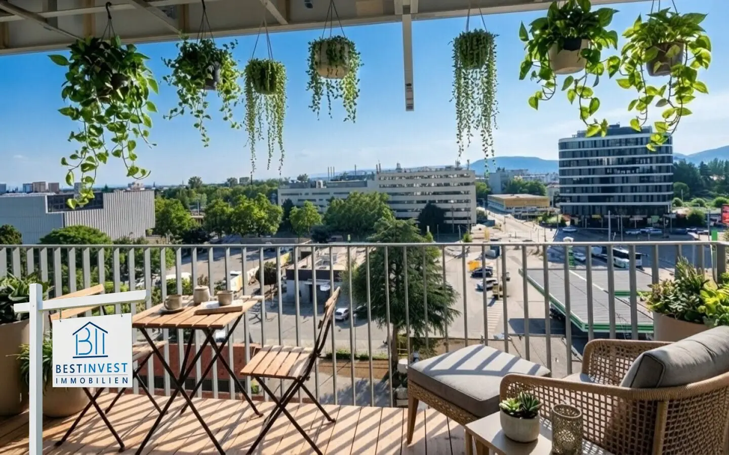 Spacious 3-room with distant view