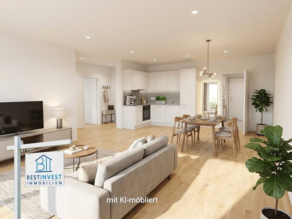 Spacious 3-room with distant view