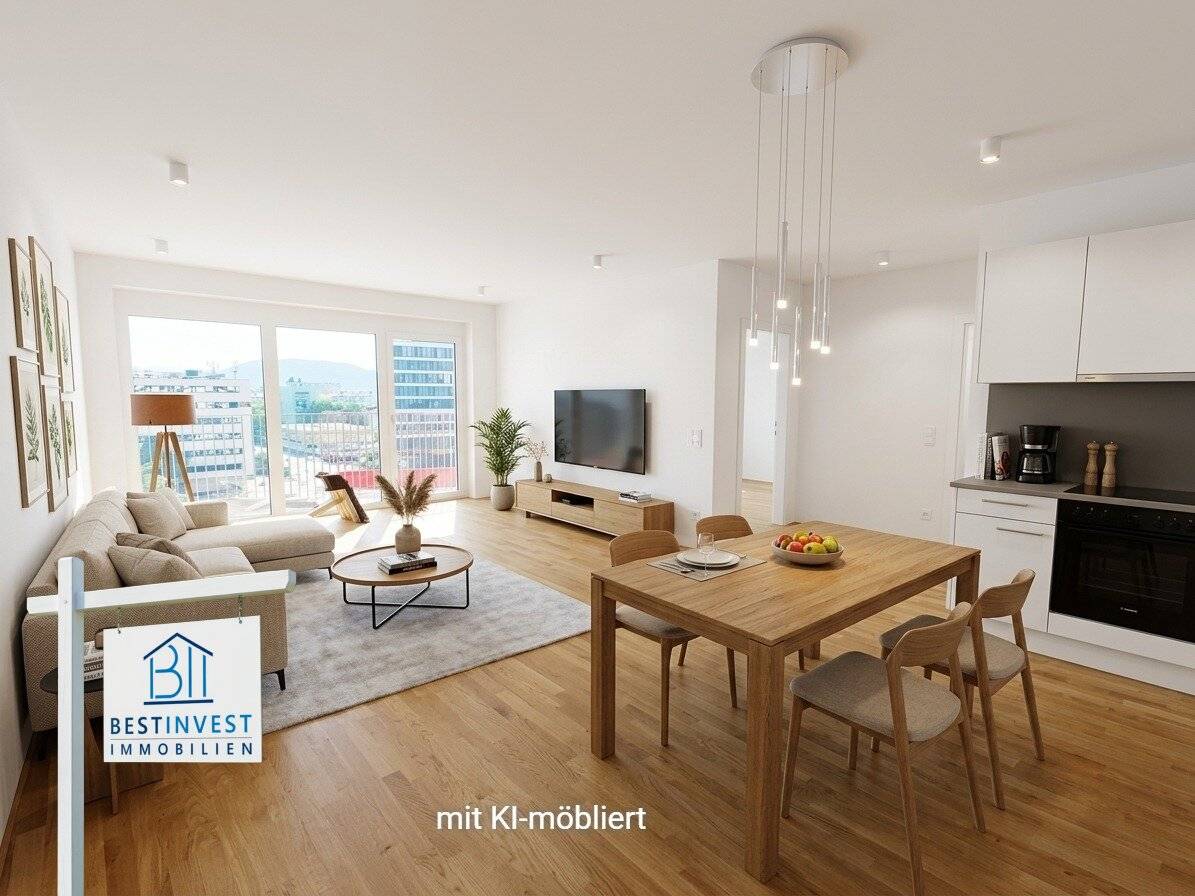 Spacious 3-room with distant view