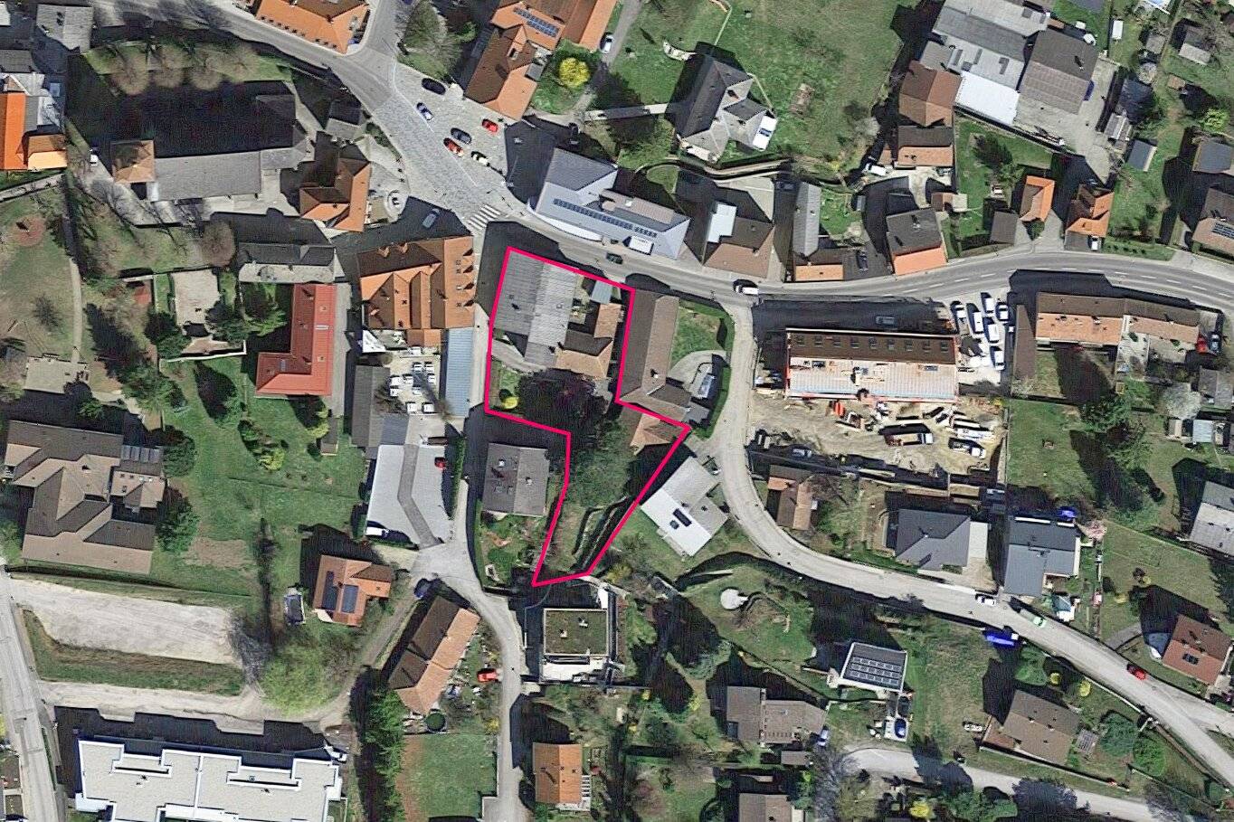 Grundstück im Ortszentrum von Maria Anzbach – 720 m² verbaubar