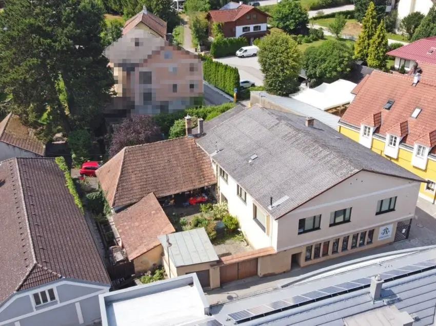 Bauträger-Grundstück mit Altbestand im Ortszentrum/Kerngebiet von Maria Anzbach
