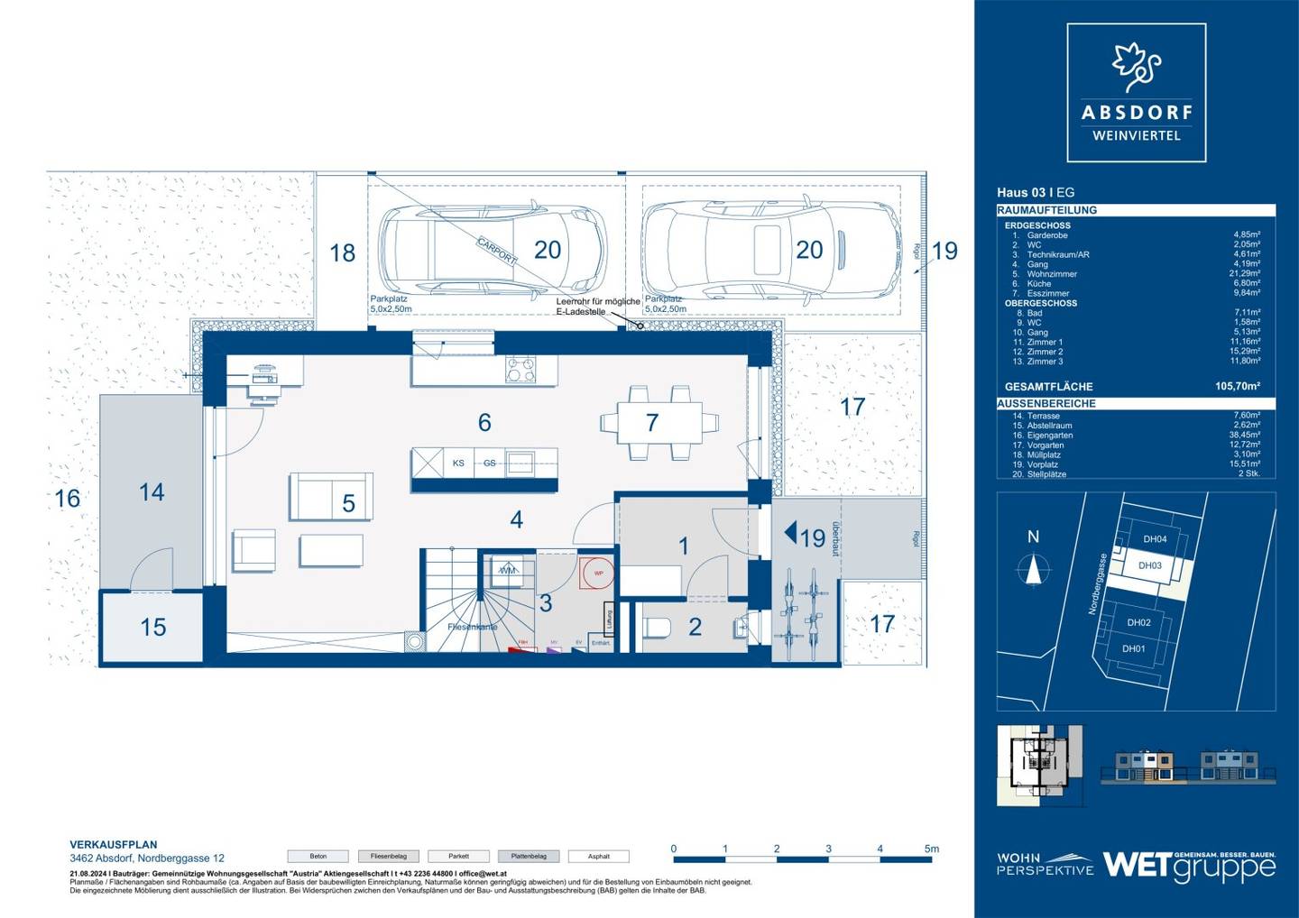 Absdorf | Exclusive living in modern semi-detached house