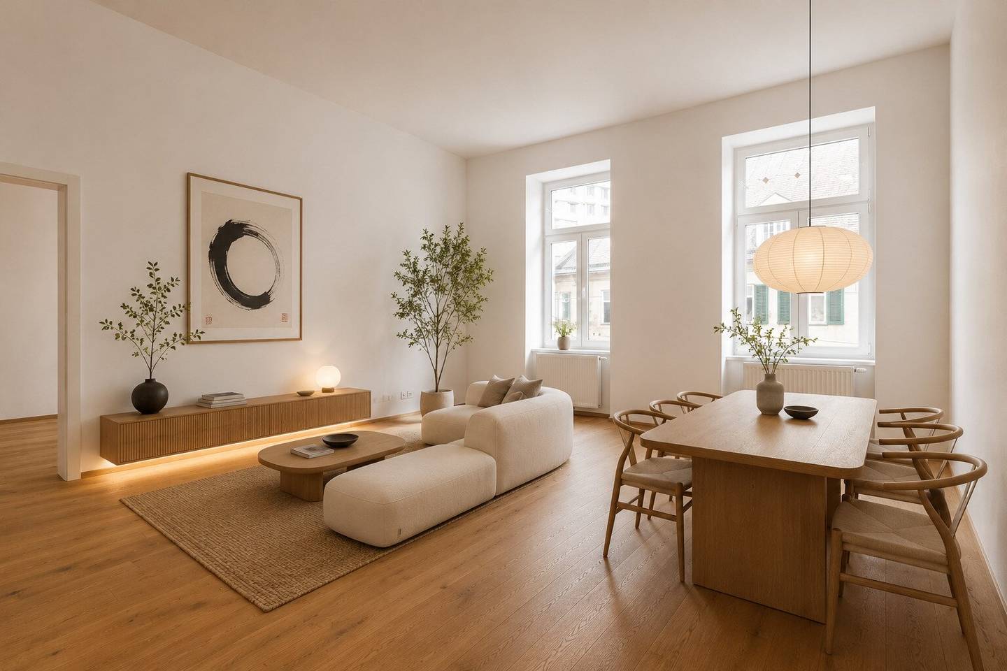 Rare Period Building Opportunity | Renovated 3-Room Apartment with Loggia