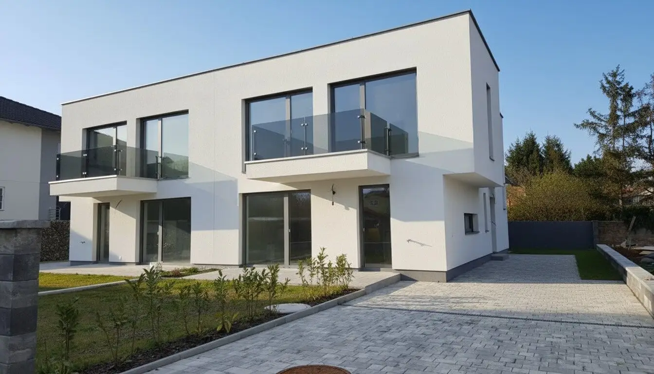 Modern semi-detached house in Wiener Neustadt – First occupancy, garden, terrace, 4 rooms, top quality!