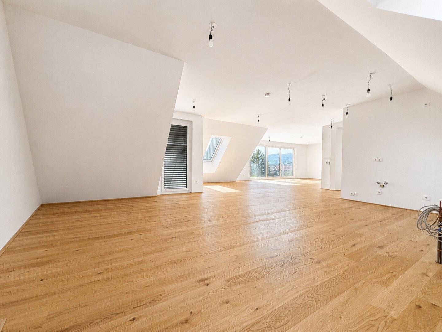 Penthouse with 77 m² roof terrace, 4 rooms, first occupancy, Klimaaktiv Gold